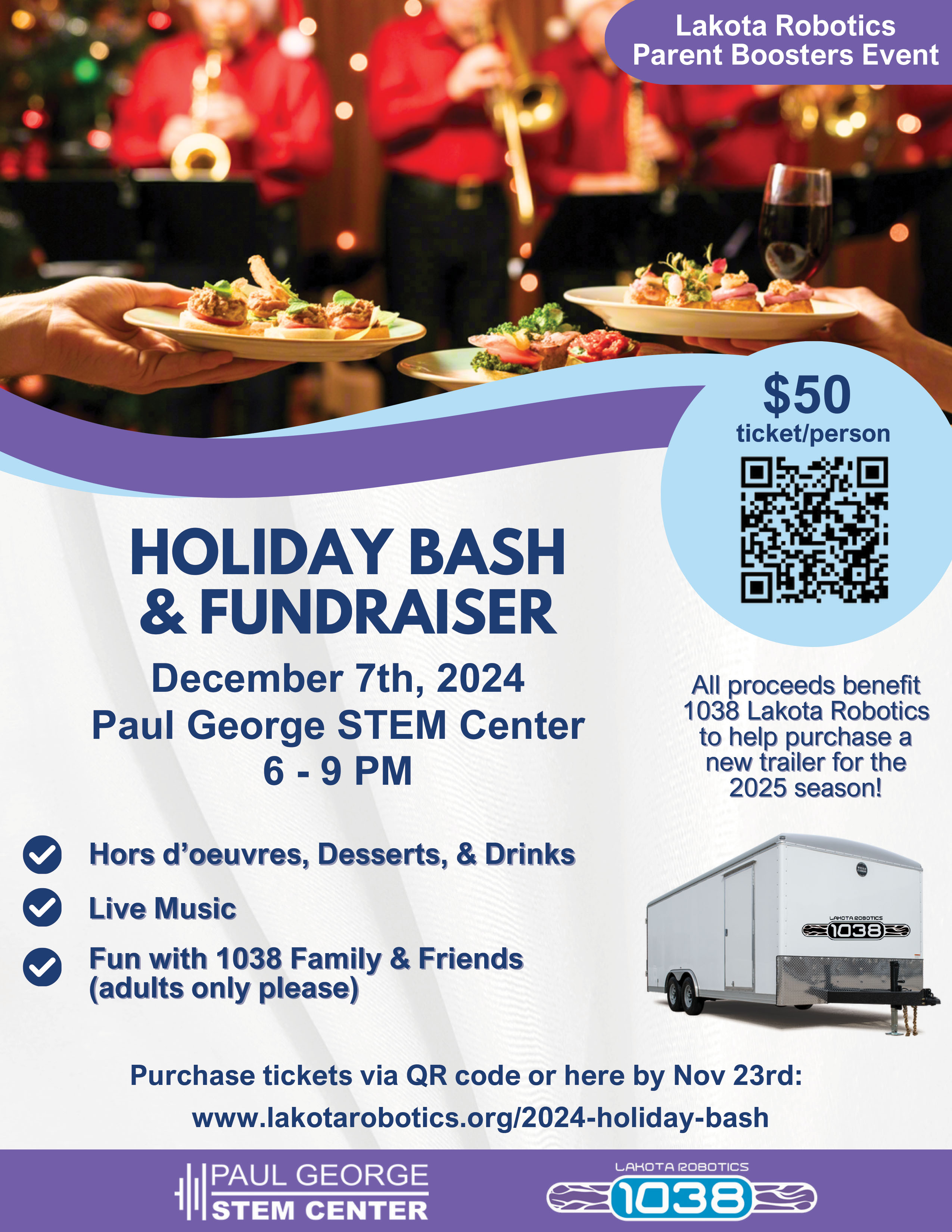 lakota robotics holiday fundraiser